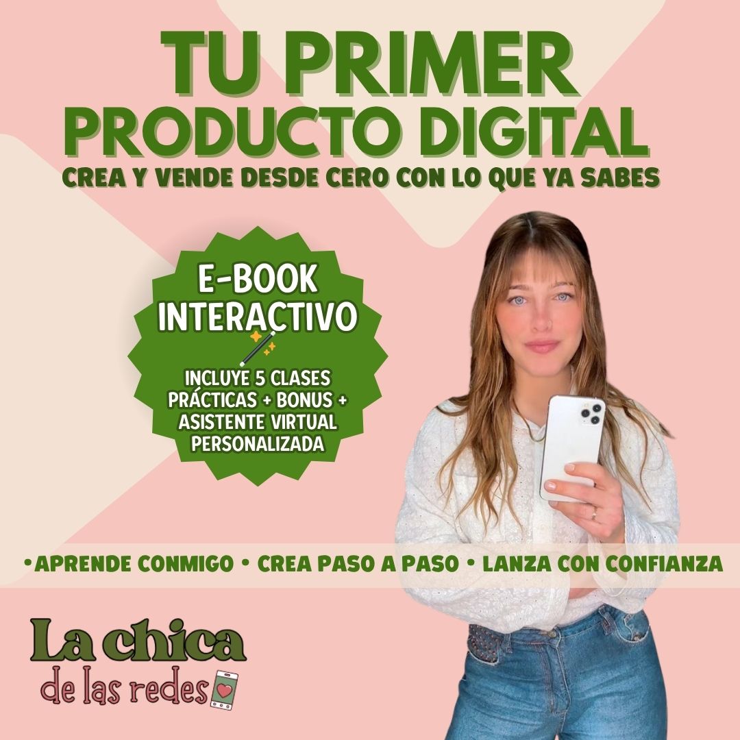 Tu Primer Producto Digital – eBook Interactivo 💻